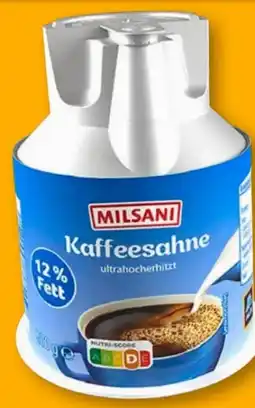 Aldi Süd Milsani Kaffeesahne Angebot