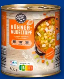 Aldi Süd Speise Zeit Hühnernudeltopf Angebot