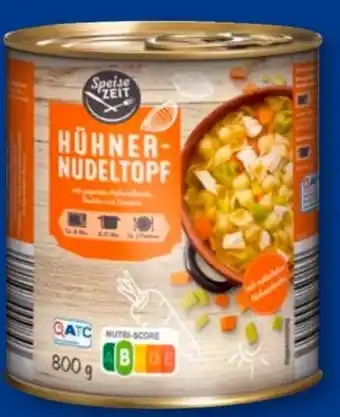 Aldi Süd Speise Zeit Hühnernudeltopf Angebot