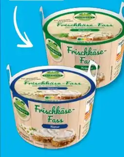 Aldi Süd Fair & Gut Frischkäse-Fass Angebot