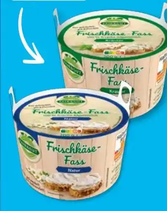 Aldi Süd Fair & Gut Frischkäse-Fass Angebot