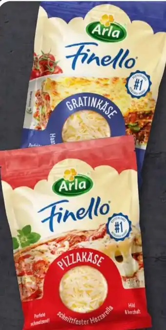 Aldi Süd Arla Finello Pizzakäse Angebot