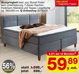 Opti Wohnwelt Boxspringbett Angebot