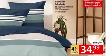 Zurbrüggen Mako Satin Bettwäsche Angebot