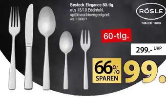 Zurbrüggen RÖSLE Besteck Elegance 60-tlg. Angebot