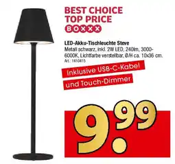 Zurbrüggen LED-Akku-Tischleuchte Steve Angebot