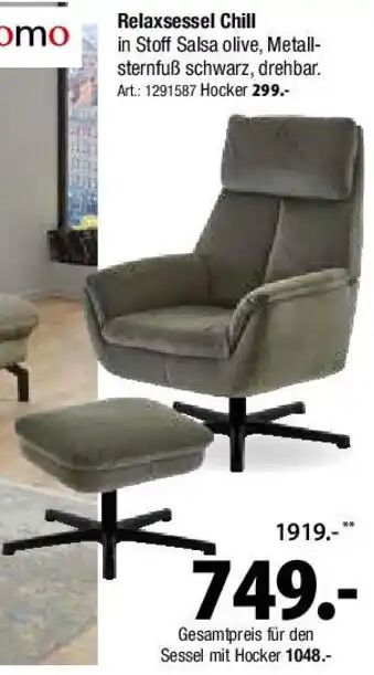 Zurbrüggen Relaxsessel Chill Angebot