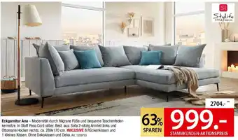 Zurbrüggen Stylife Eckgarnitur Ana Angebot