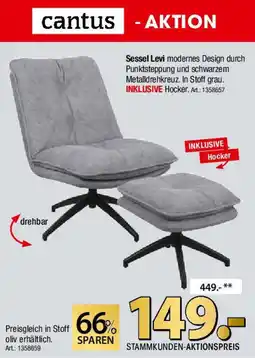 Zurbrüggen Cantus Sessel Levi Angebot