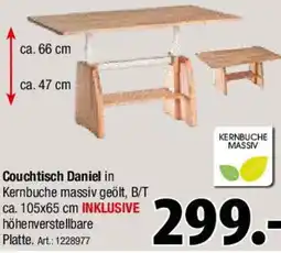 Zurbrüggen Couchtisch Daniel Angebot