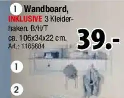 Zurbrüggen Wandboard Angebot