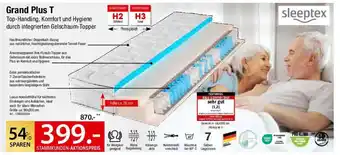 Zurbrüggen Sleeptex Grand Plus T Angebot
