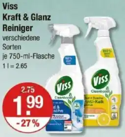 V Markt Viss Kraft & Glanz Reiniger Angebot