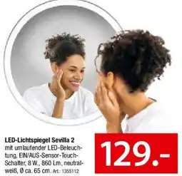 Zurbrüggen LED-Lichtspiegel Sevilla 2 Angebot