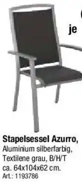 Zurbrüggen Stapelsessel Azurro Angebot
