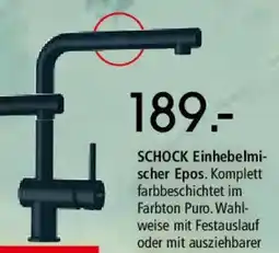 Zurbrüggen SCHOCK Einhebelmi- scher Epos. Angebot