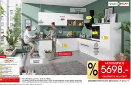 Zurbrüggen novel & MICAN Hier verbringt man gerne Zeit - Küche Novel Matira Angebot