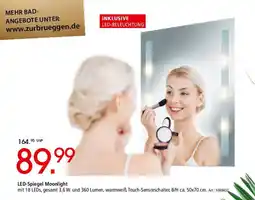 Zurbrüggen LED-Spiegel Moonlight Angebot