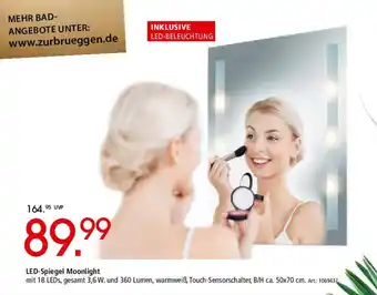 Zurbrüggen LED-Spiegel Moonlight Angebot