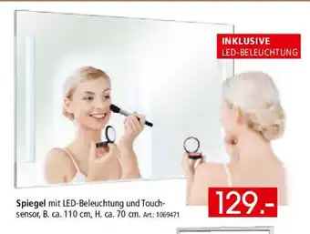 Zurbrüggen Spiegel mit LED-Beleuchtung Angebot