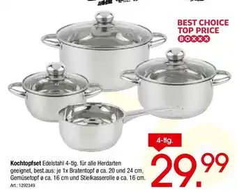 Zurbrüggen Kochtopfset Edelstahl 4-tlg. Angebot