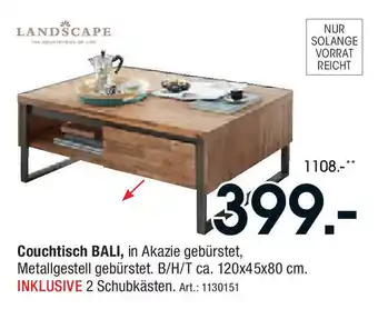 Zurbrüggen LANDSCAPE Couchtisch BALI Angebot