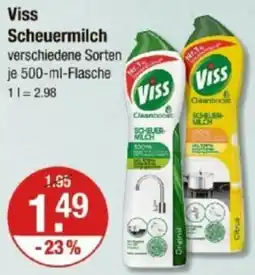 V Markt Viss Scheuermilch Angebot