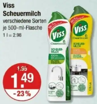 V Markt Viss Scheuermilch Angebot