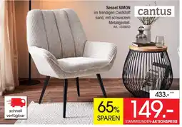 Zurbrüggen cantus Sessel SIMON Angebot