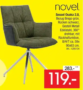 Zurbrüggen novel Sessel Osaka 2.0 Angebot
