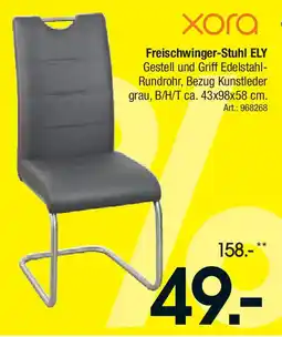 Zurbrüggen хога Freischwinger-Stuhl ELY Angebot