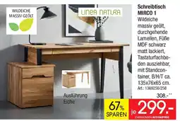 Zurbrüggen LINEA NATURA Schreibtisch MIRCO 1 Angebot