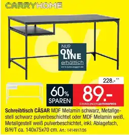 Zurbrüggen CARRYHOME Schreibtisch CÄSAR Angebot