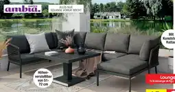 Zurbrüggen GARDEN ambia Loungegarnitur UMA Angebot