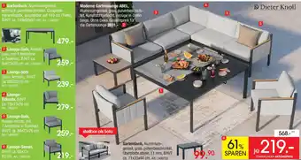 Zurbrüggen Dieter Knoll Moderne Gartenlounge ABEL Angebot