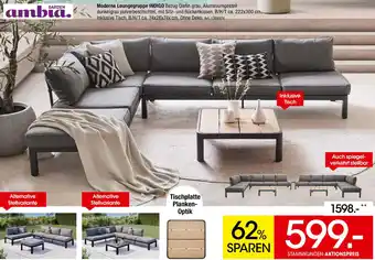 Zurbrüggen GARDEN ambia Moderne Loungegruppe INDIGO Angebot
