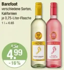 V Markt Barefoot Angebot