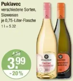 V Markt Puklavec Angebot