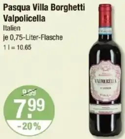 V Markt Pasqua Villa Borghetti Valpolicella Angebot