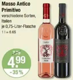 V Markt Masso Antico Primitivo Angebot