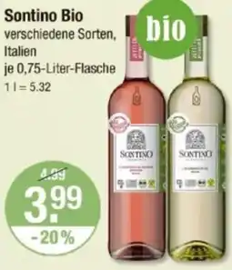 V Markt Sontino Bio Angebot