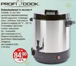 V Markt PROFI COOK Einkochautomat PC-EKA1283 Angebot