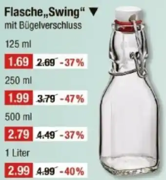 V Markt Flasche ,,Swing“ Angebot