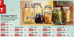 V Markt Vorratsglas "Fido" Angebot