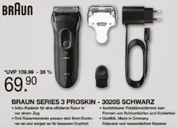V Markt Braun series 3 proskin - 3020s schwarz Angebot