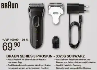 V Markt Braun series 3 proskin - 3020s schwarz Angebot
