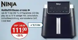 V Markt NINJA Heißluftfritteuse AF180EU Angebot