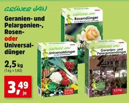 Thomas Philipps Grüner jan geranien- und pelargoniendünger Angebot