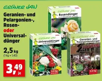 Thomas Philipps Grüner jan geranien- und pelargoniendünger Angebot