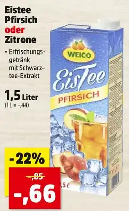 Thomas Philipps Weico eistee pfirsich Angebot